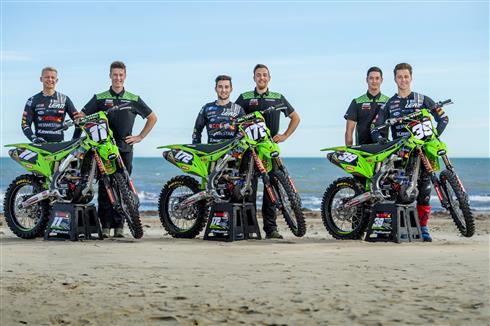 F&H Kawasaki MX2 Racing Team reveals its new 2020 line up